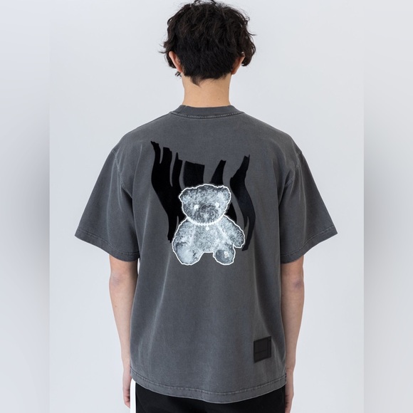 EUC Men’s X-Small/Women’s Small We11done Oversized Glow-in-the-Dark Teddy Tee - Picture 1 of 12